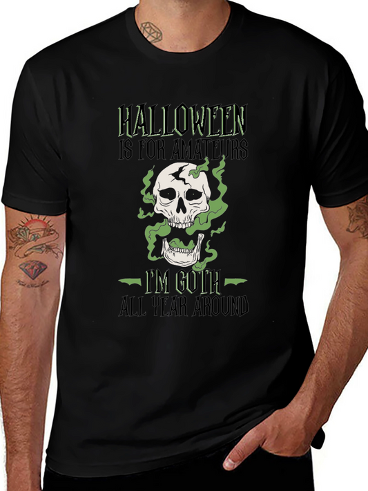 Goth All Year Round Halloween T-Shirt
