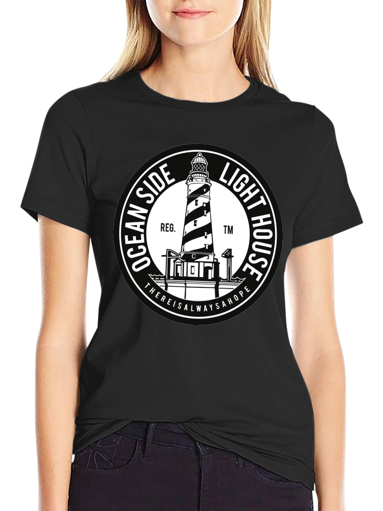Oceanside Lighthouse Graphic Tee