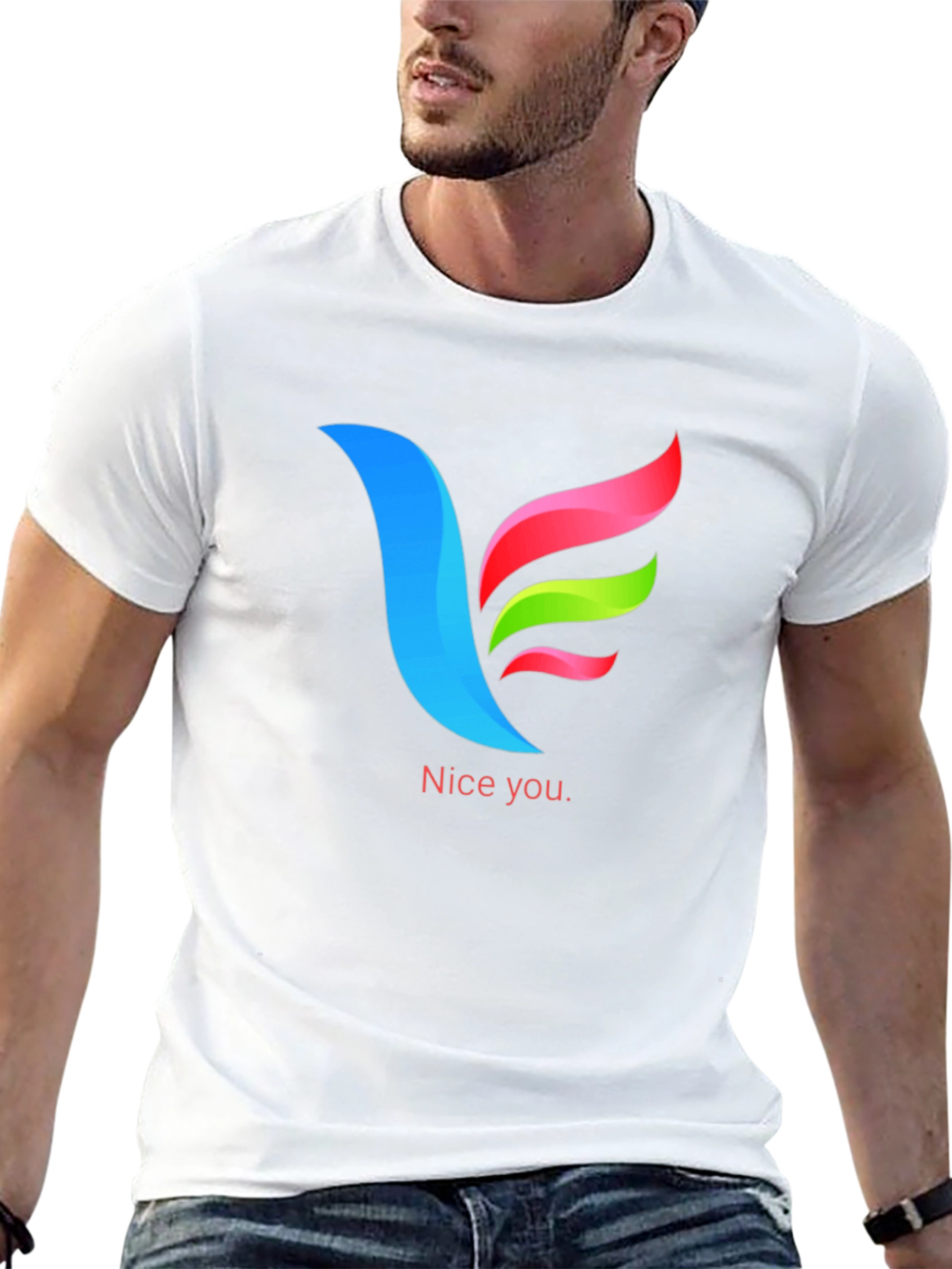 Modern Graphic Tee - Nice You Design