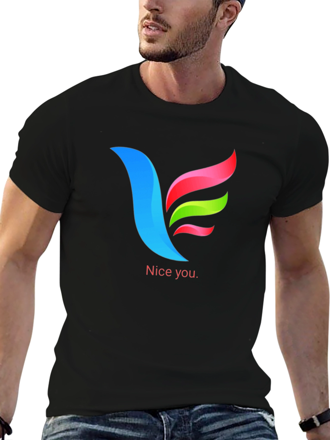 Modern Graphic Tee - Nice You Design
