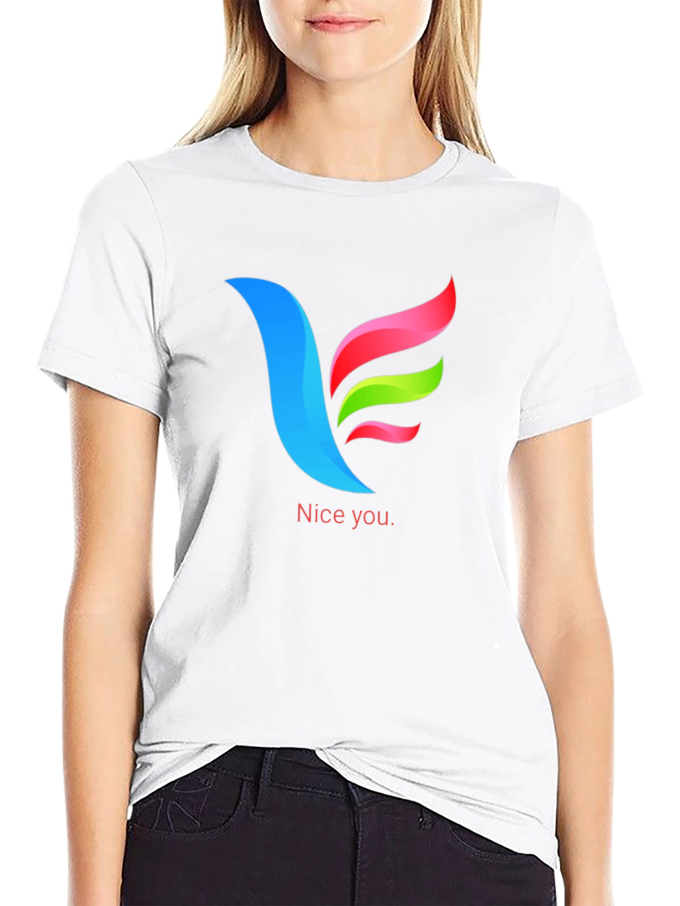 Modern Graphic Tee - Nice You Design
