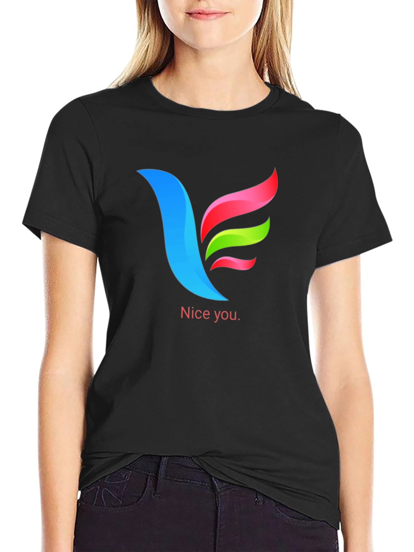 Modern Graphic Tee - Nice You Design