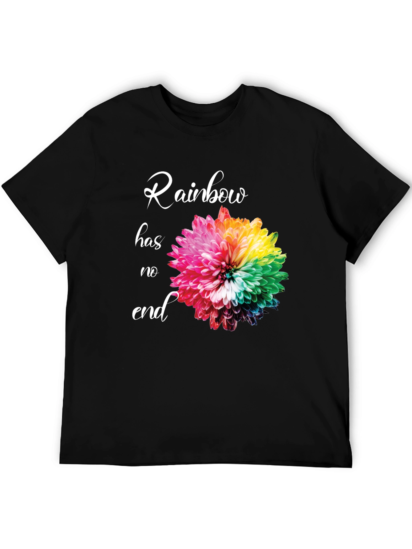 Rainbow Flower Graphic Tee
