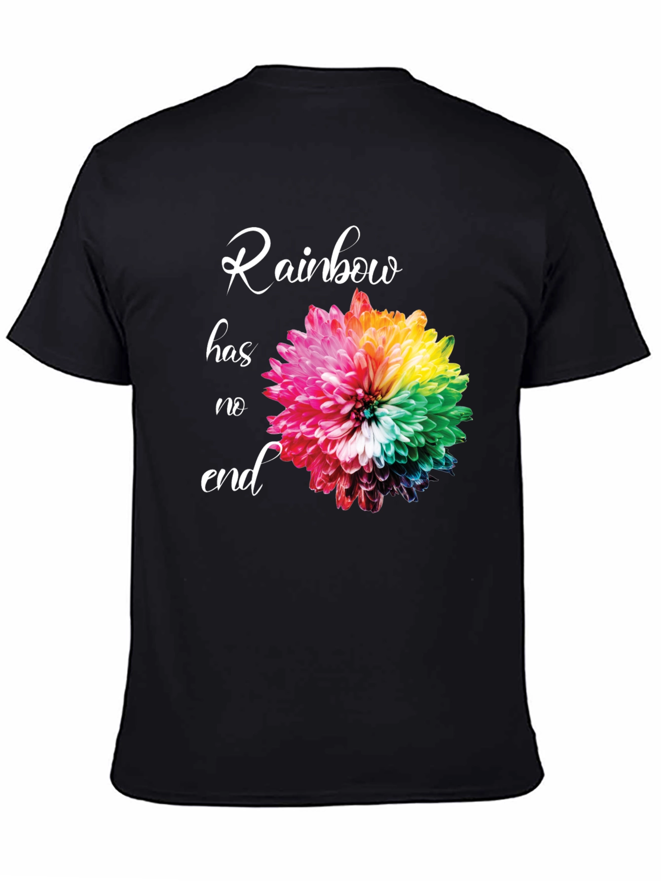 Rainbow Flower Graphic Tee