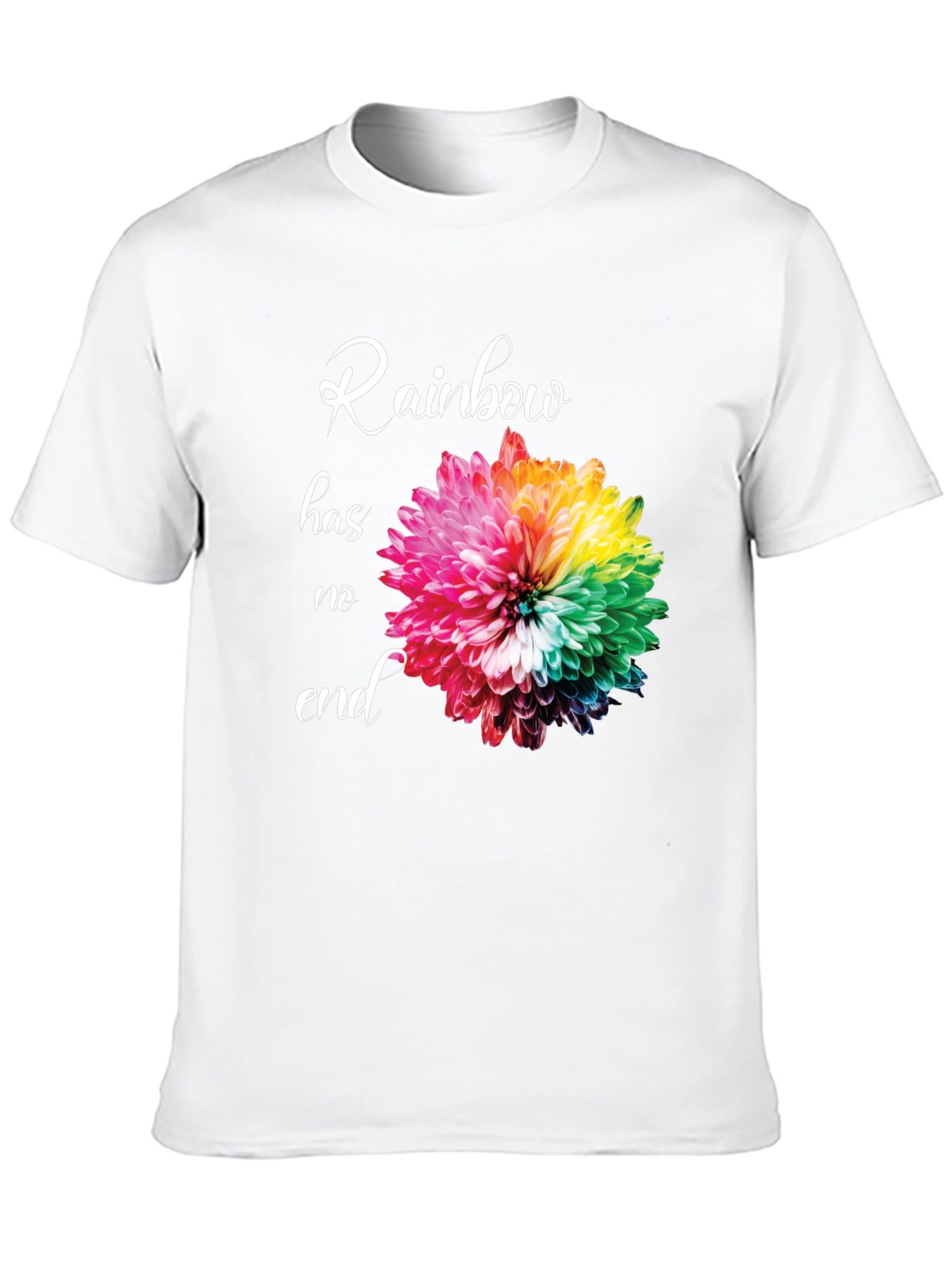 Rainbow Flower Graphic Tee