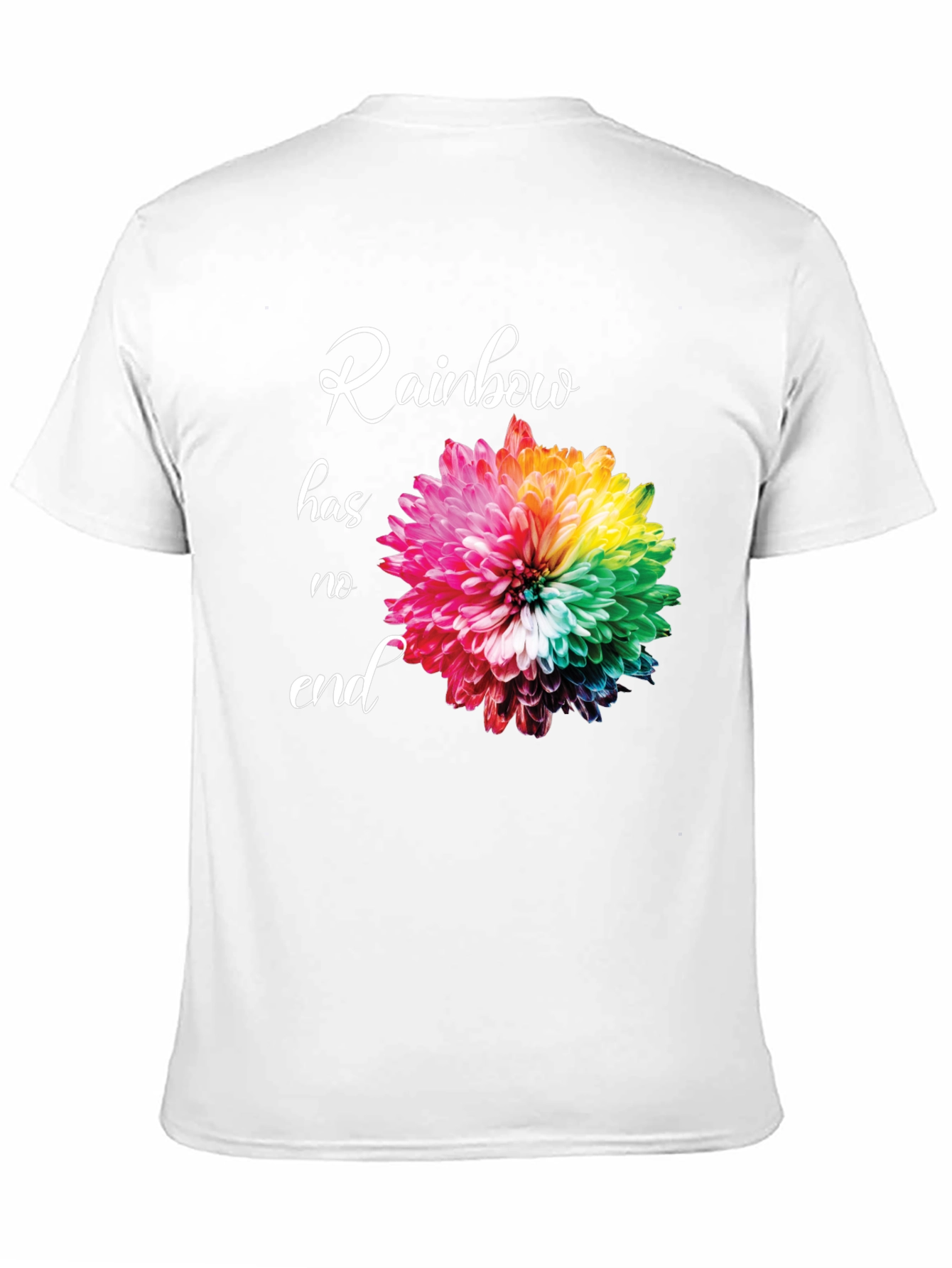 Rainbow Flower Graphic Tee