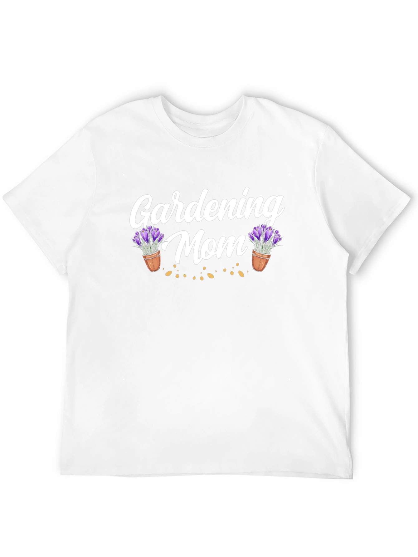 Gardening Mom T-Shirt - Floral Design