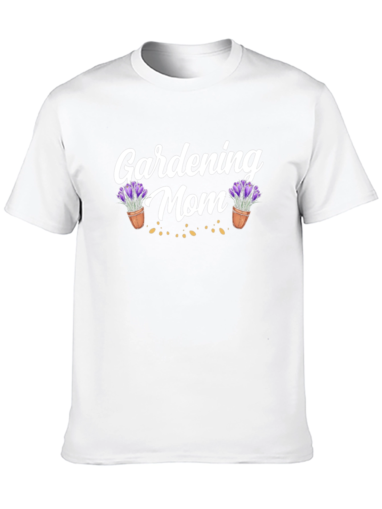 Gardening Mom T-Shirt - Floral Design
