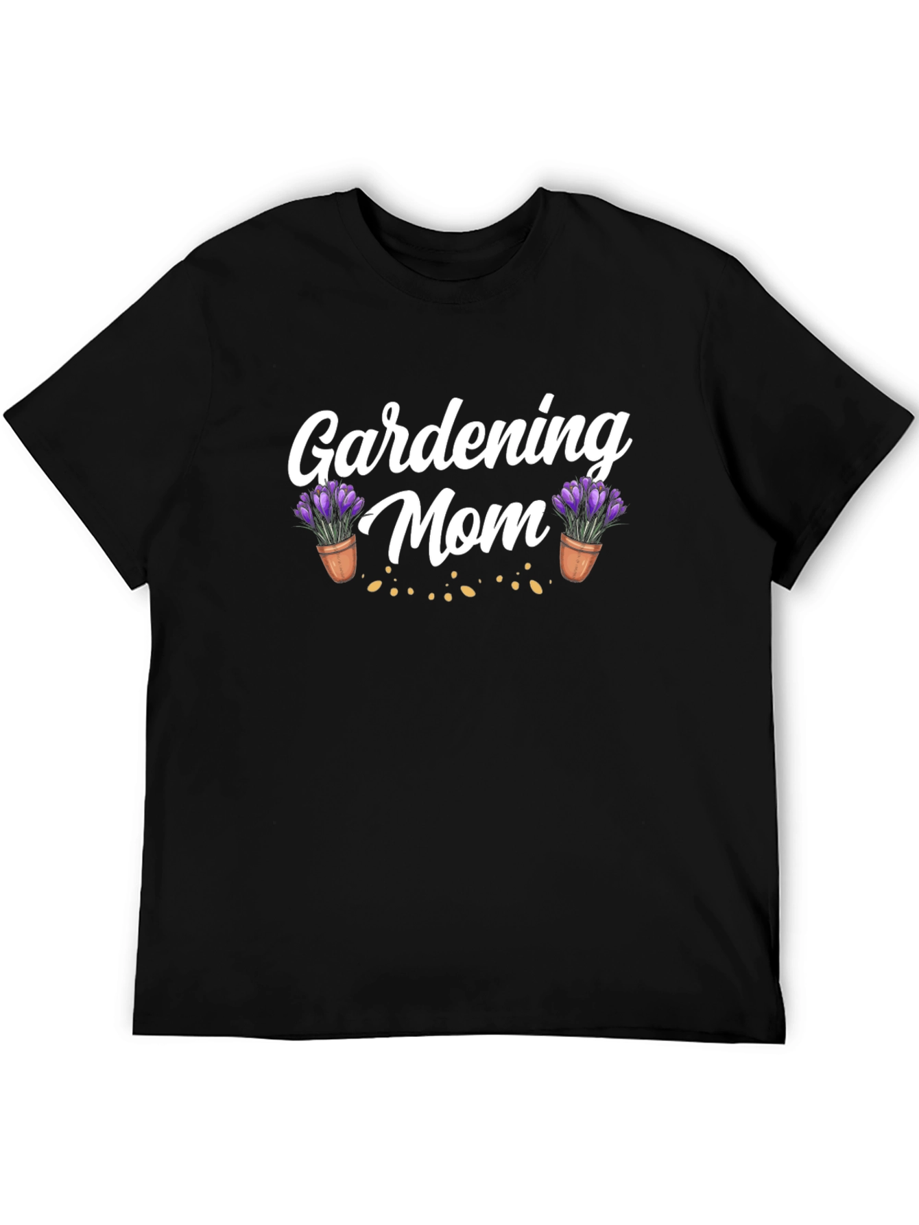 Gardening Mom T-Shirt - Floral Design