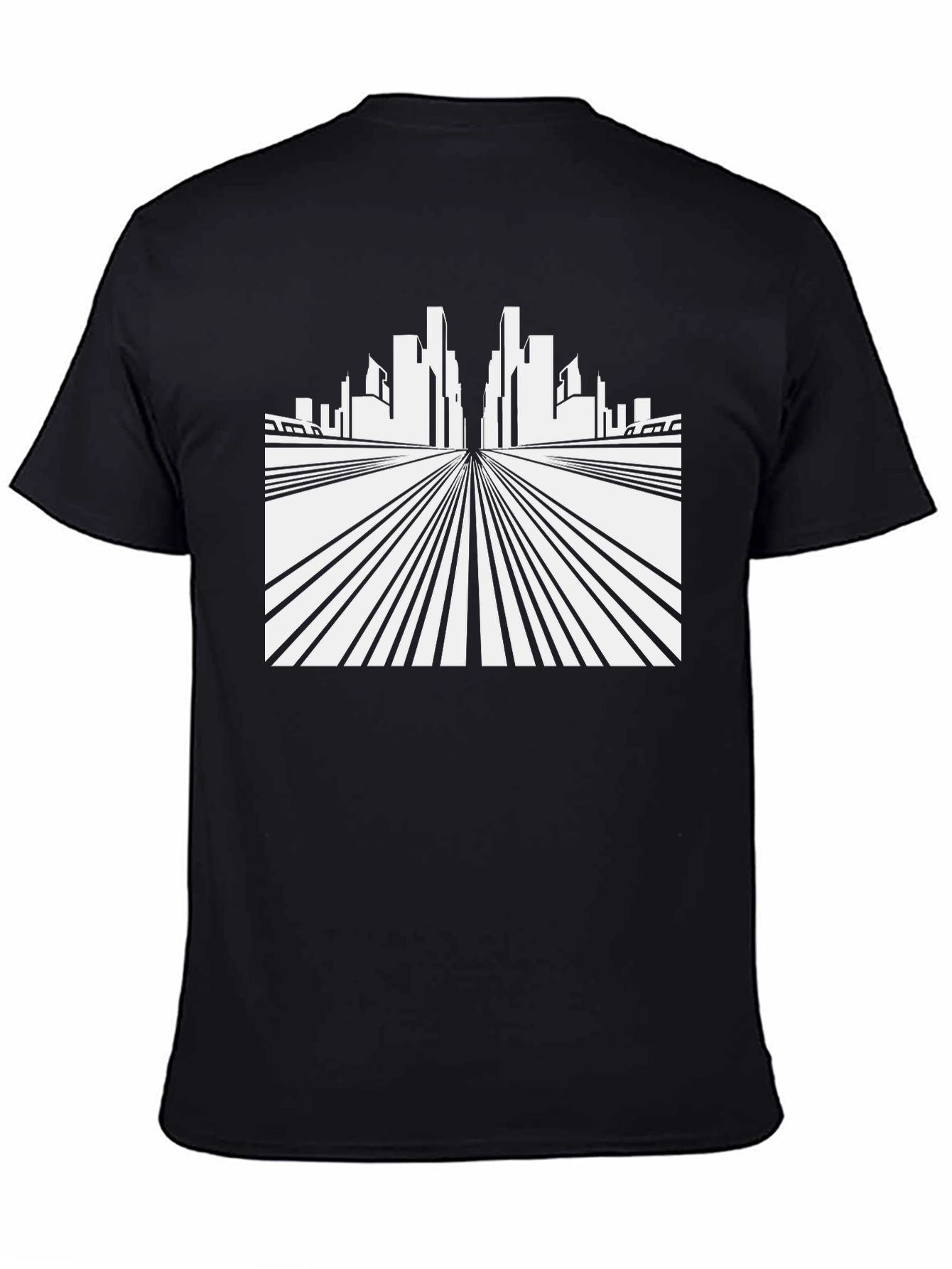 Cityscape Graphic Tee - Modern Streetwear