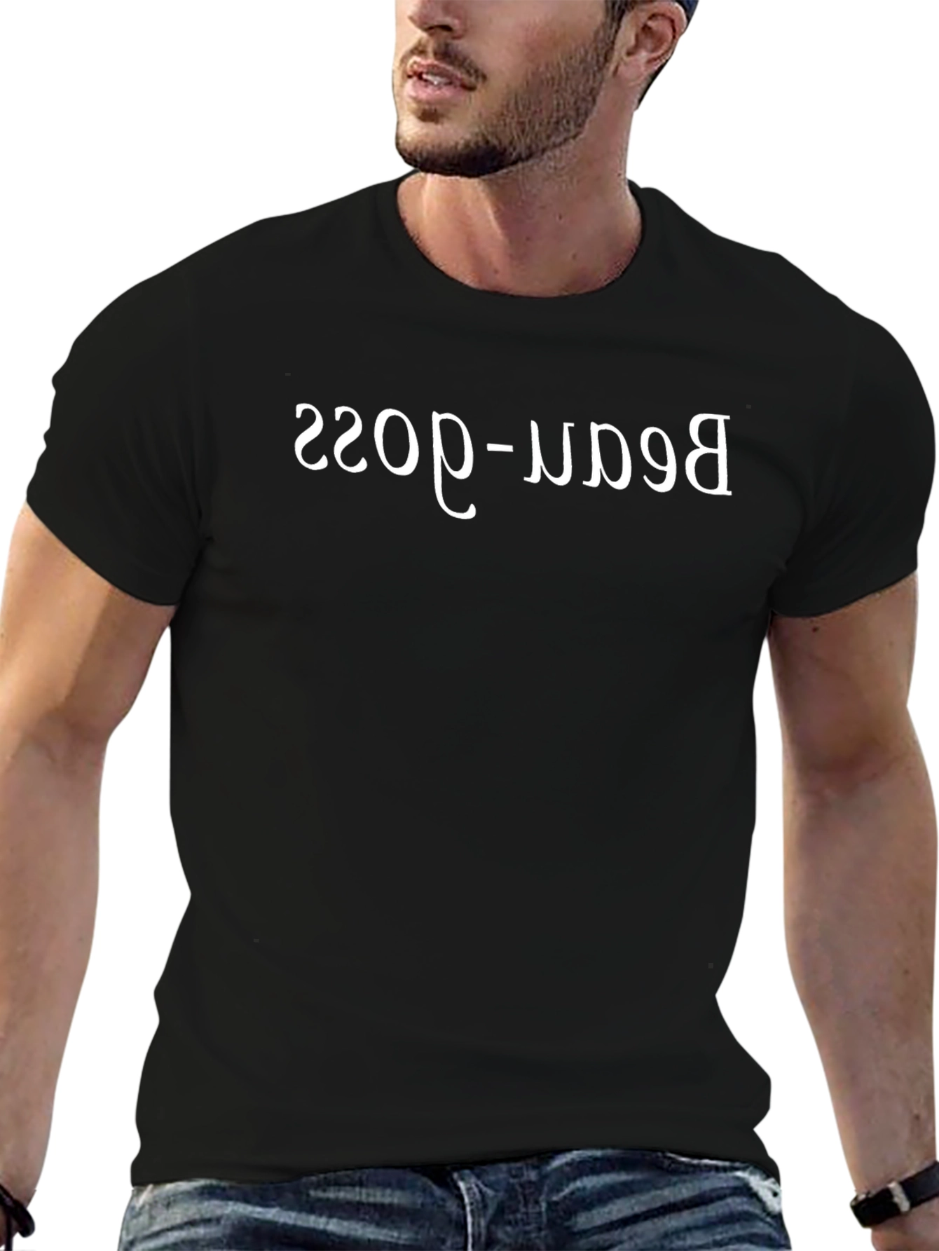 Boss-Doop Graphic Tee - Soft Cotton Blend