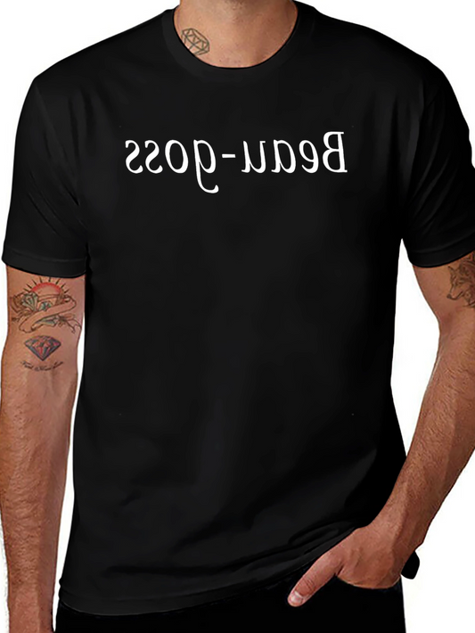 Boss-Doop Graphic Tee - Soft Cotton Blend