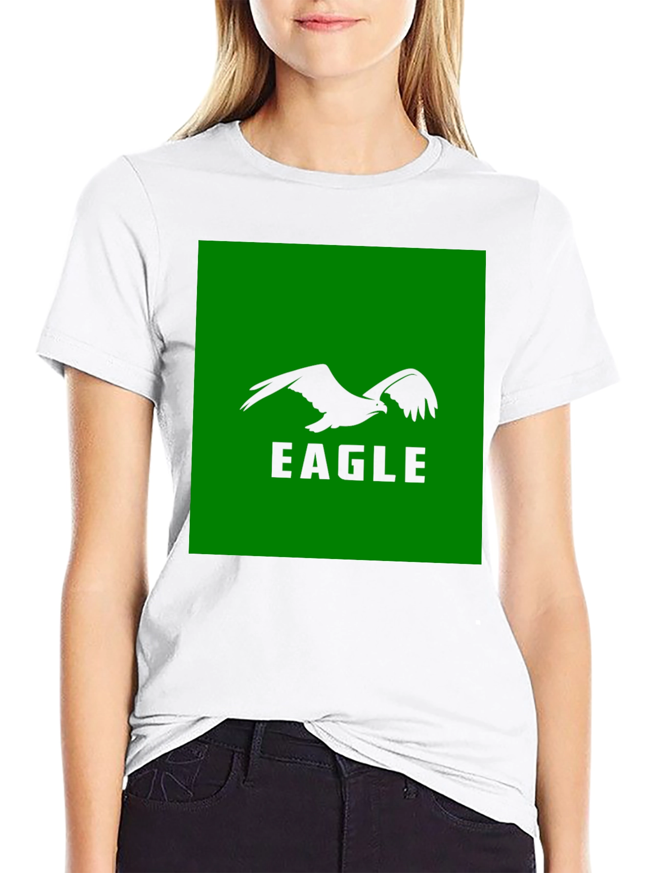 Eagle Graphic Tee - Bold Black T-Shirt