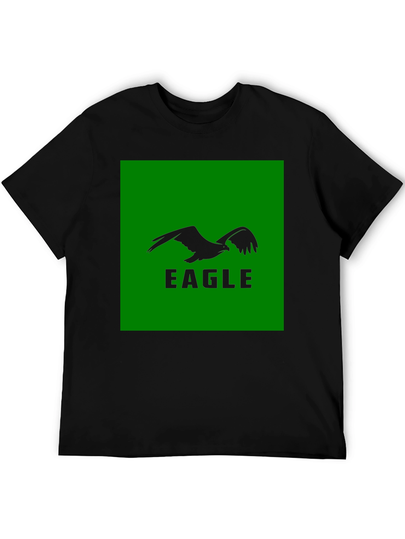 Eagle Graphic Tee - Bold Black T-Shirt