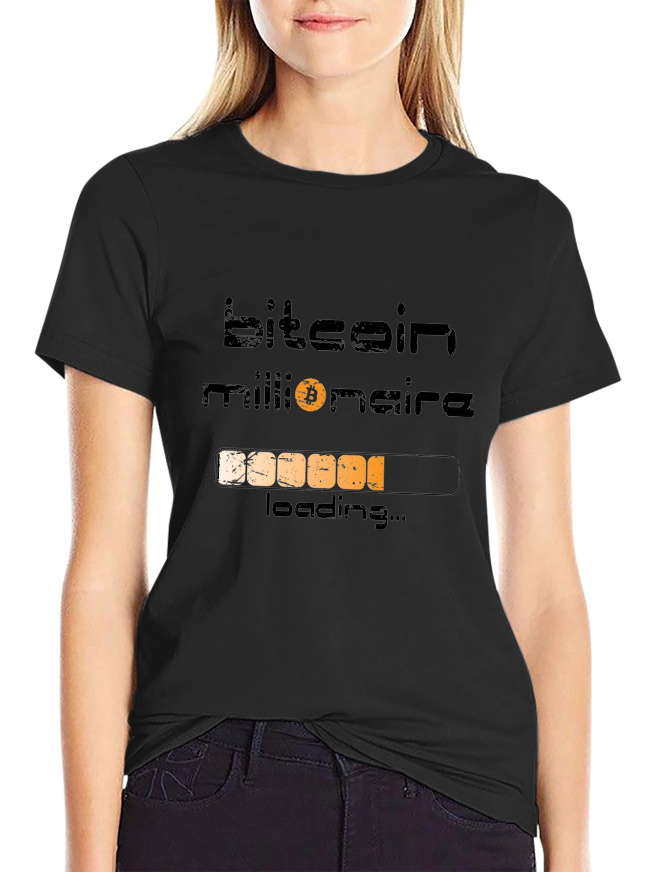 Bitcoin Millionaire Loading T-Shirt
