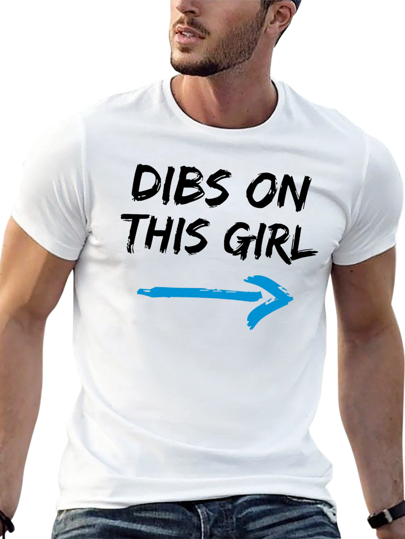 Dibs on This Girl T-Shirt - Funny Graphic Tee
