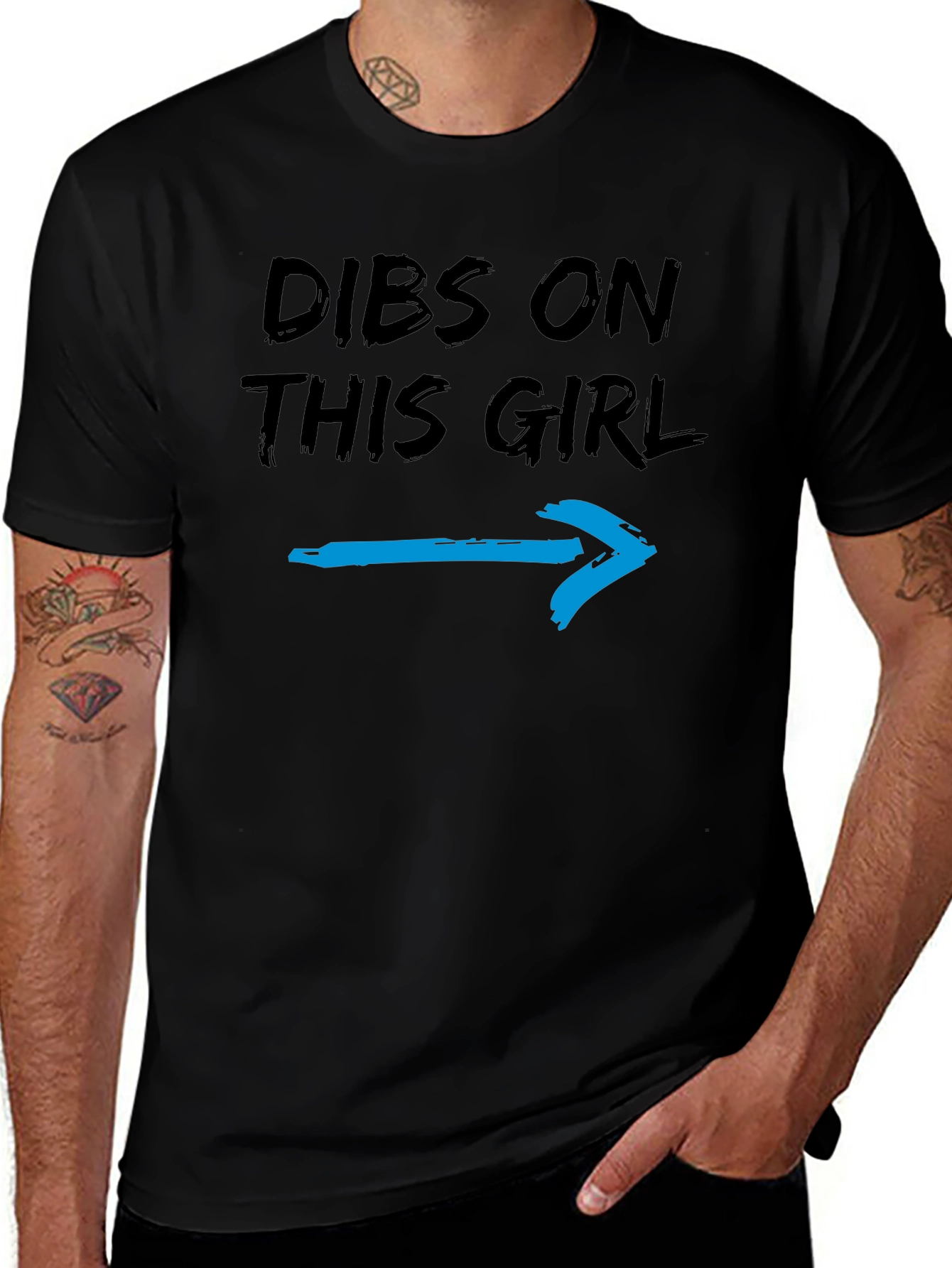 Dibs on This Girl T-Shirt - Funny Graphic Tee