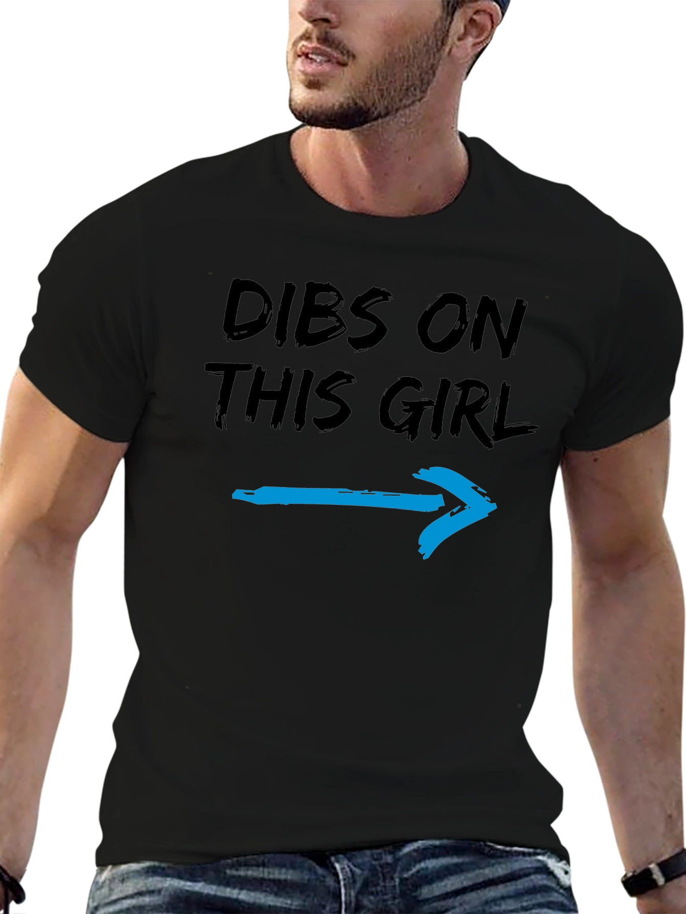 Dibs on This Girl T-Shirt - Funny Graphic Tee