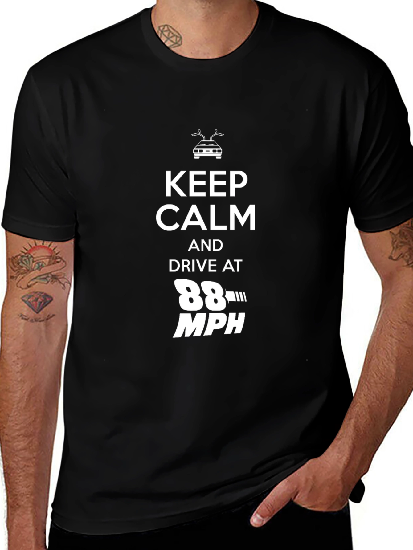 Keep Calm and Drive at 88 MPH T-Shirt