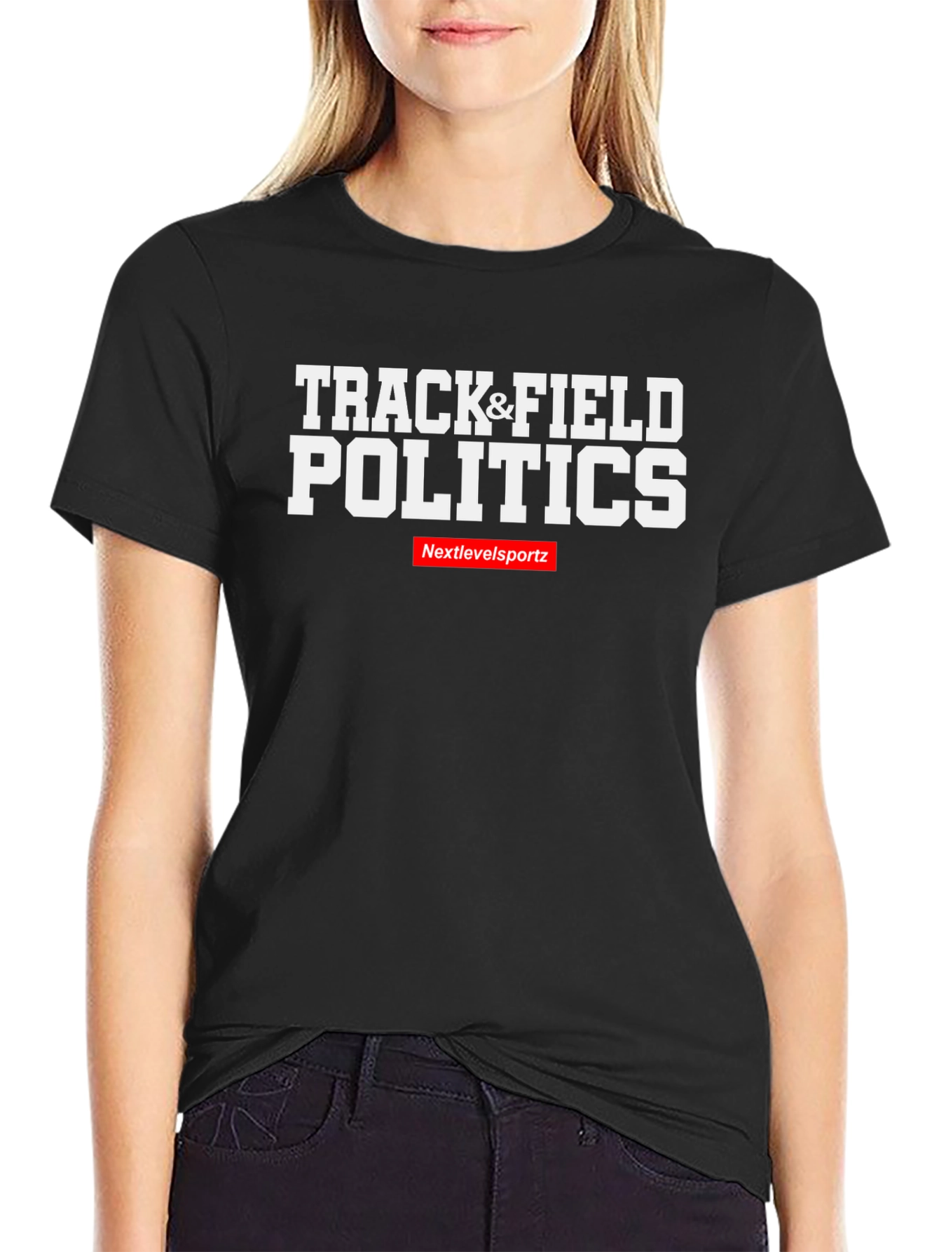 Track & Field Politics Graphic T-Shirt