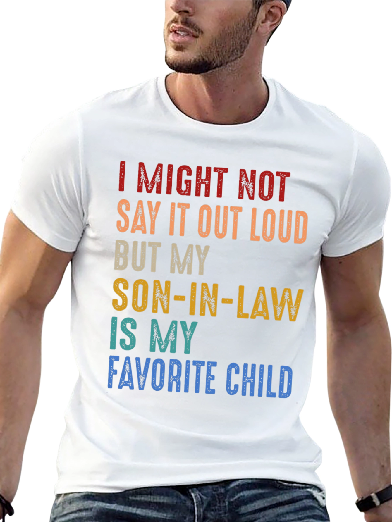 Son-In-Law Favorite Child Graphic T-Shirt