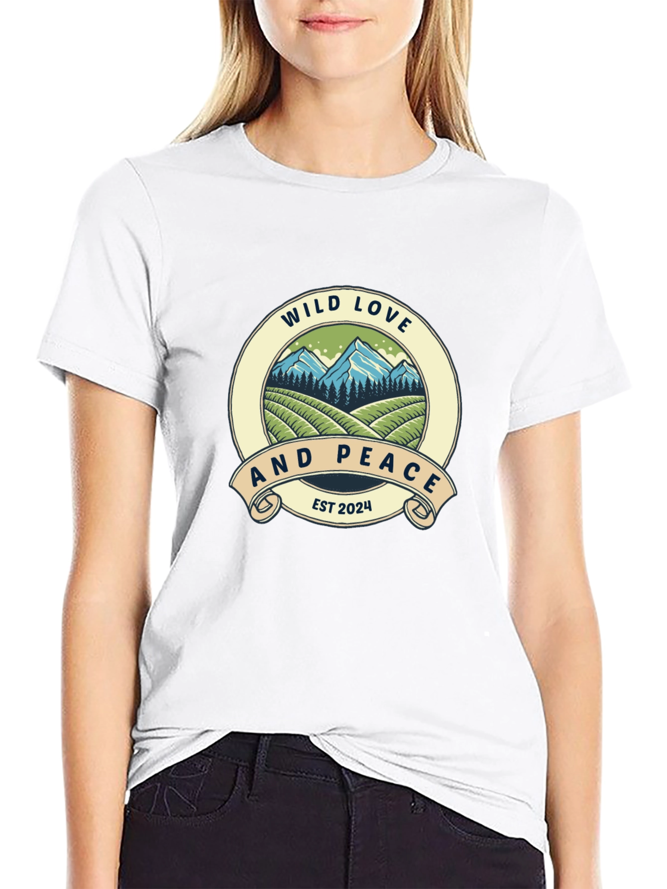 Wild Love & Peace T-Shirt - Est. 2024
