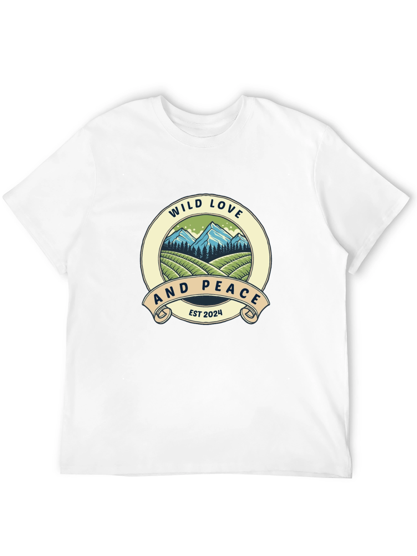Wild Love & Peace T-Shirt - Est. 2024