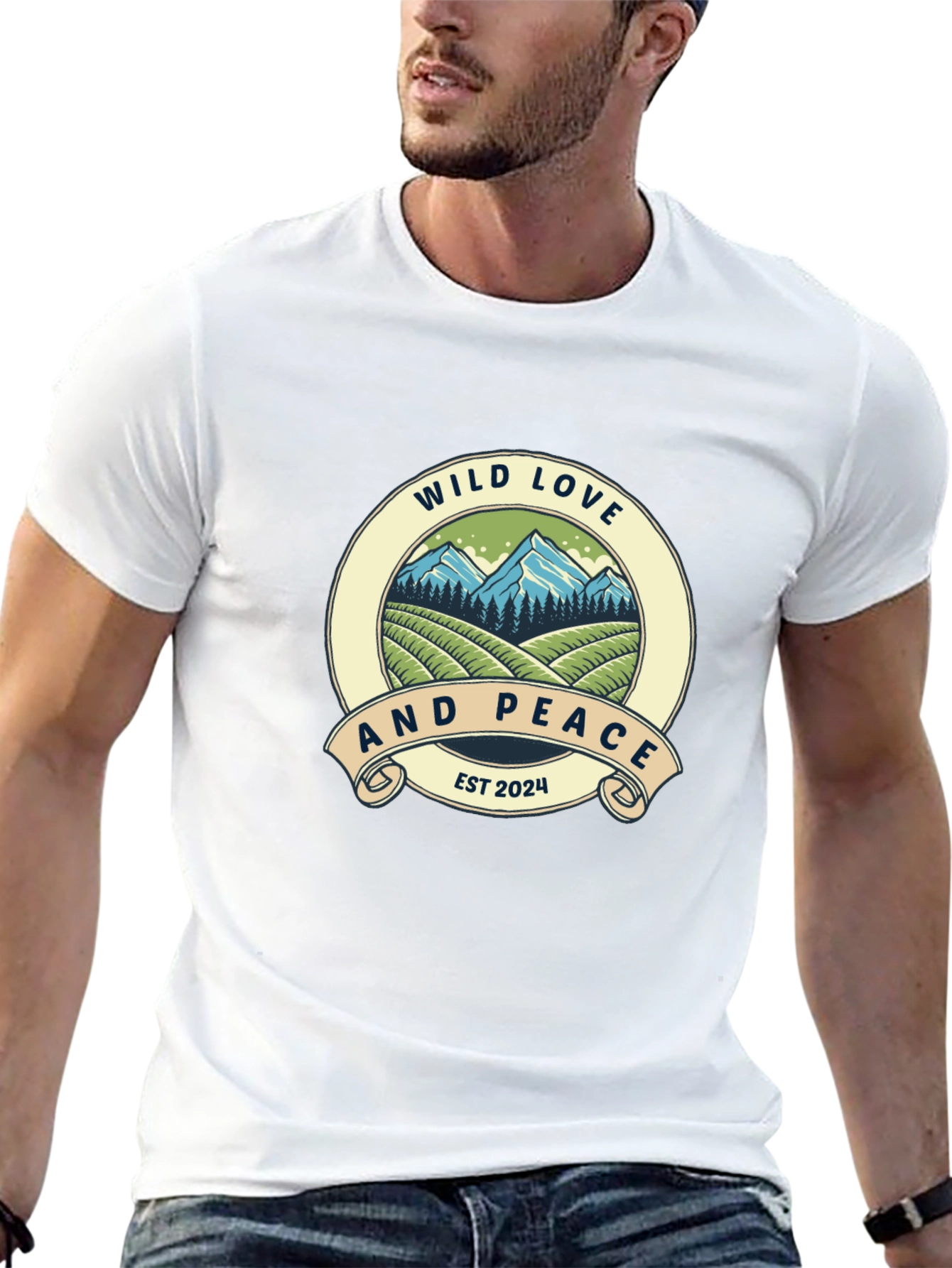 Wild Love & Peace T-Shirt - Est. 2024