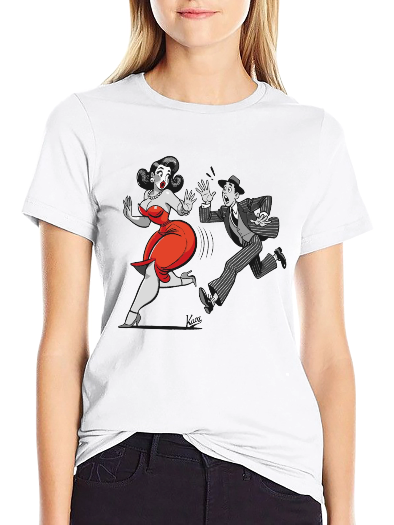 Cartoon Chase T-Shirt