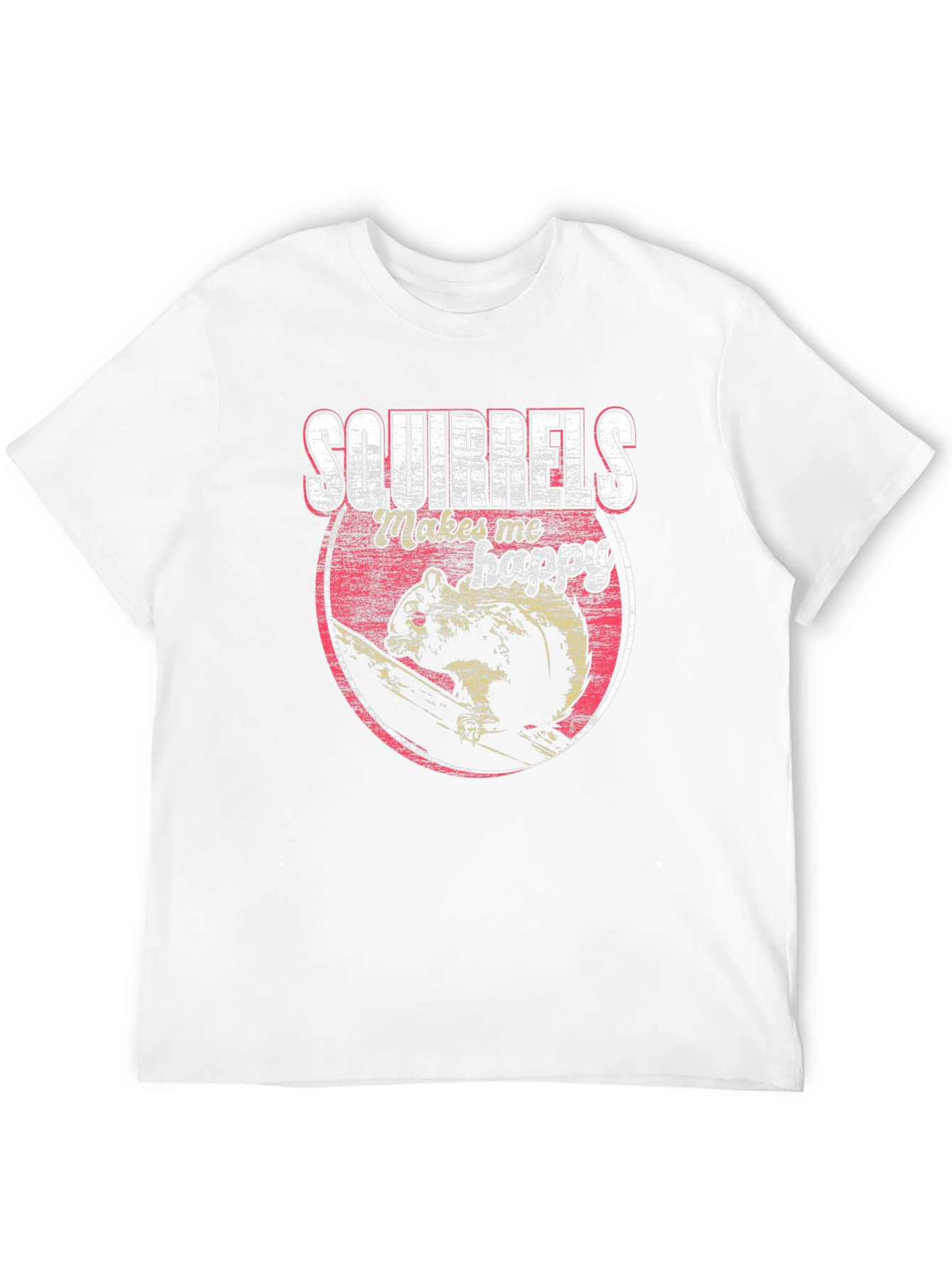 Squirrels Make Me Happy Graphic Tee