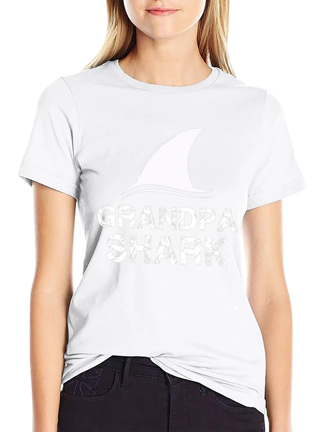 Grandpa Shark Tee - Funny Family Matching Shirt