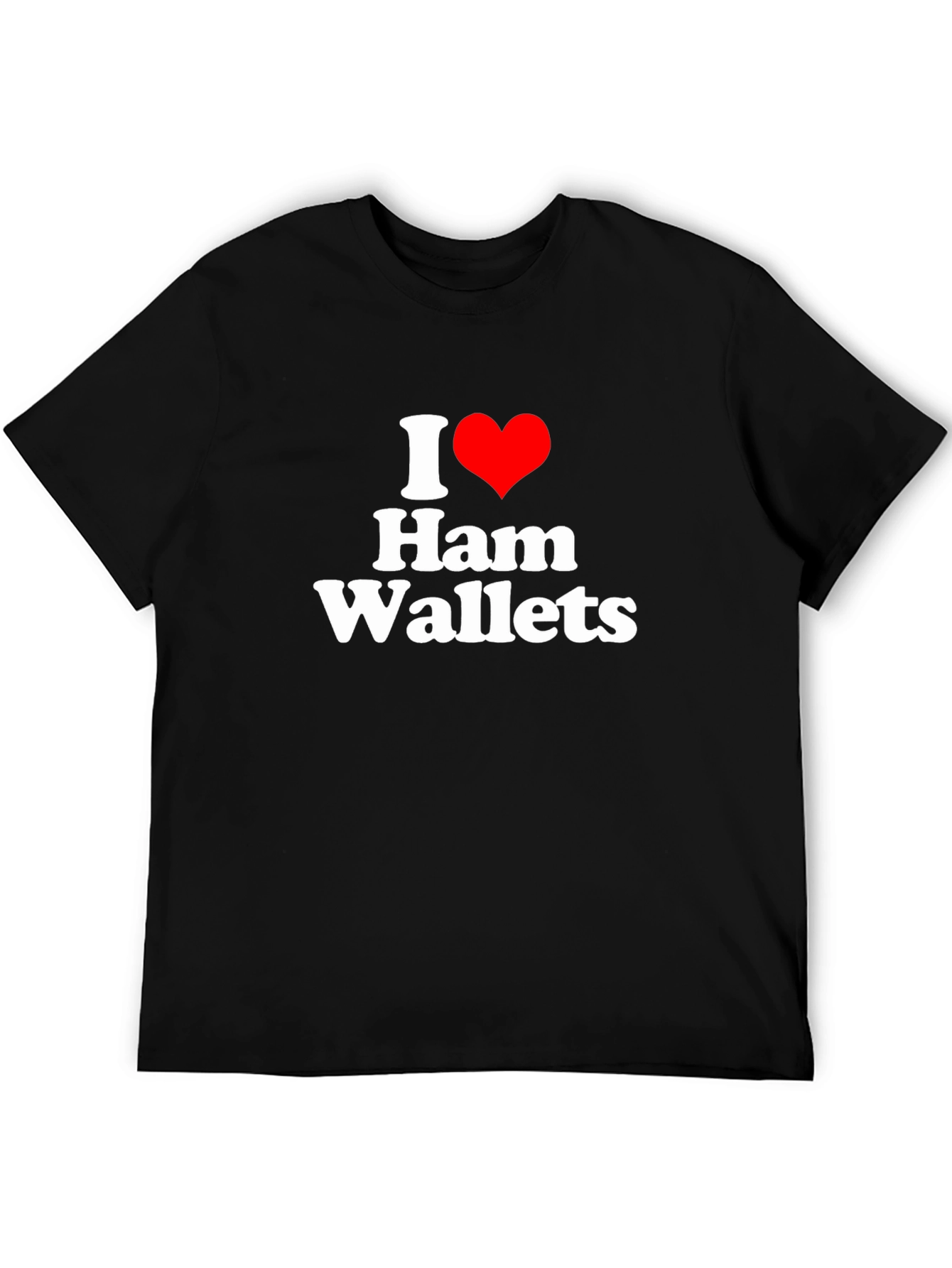 I Heart Ham Wallets Funny Graphic Tee