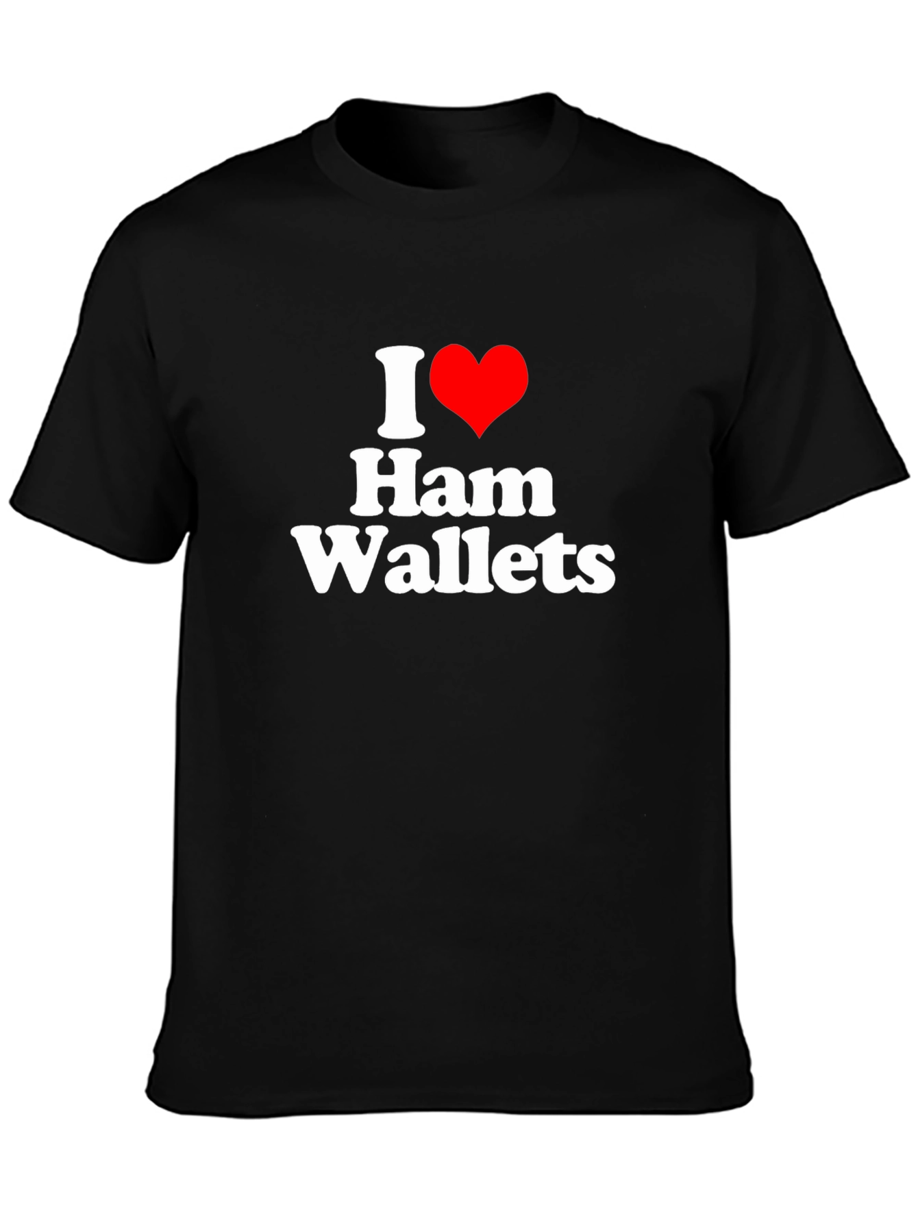I Heart Ham Wallets Funny Graphic Tee