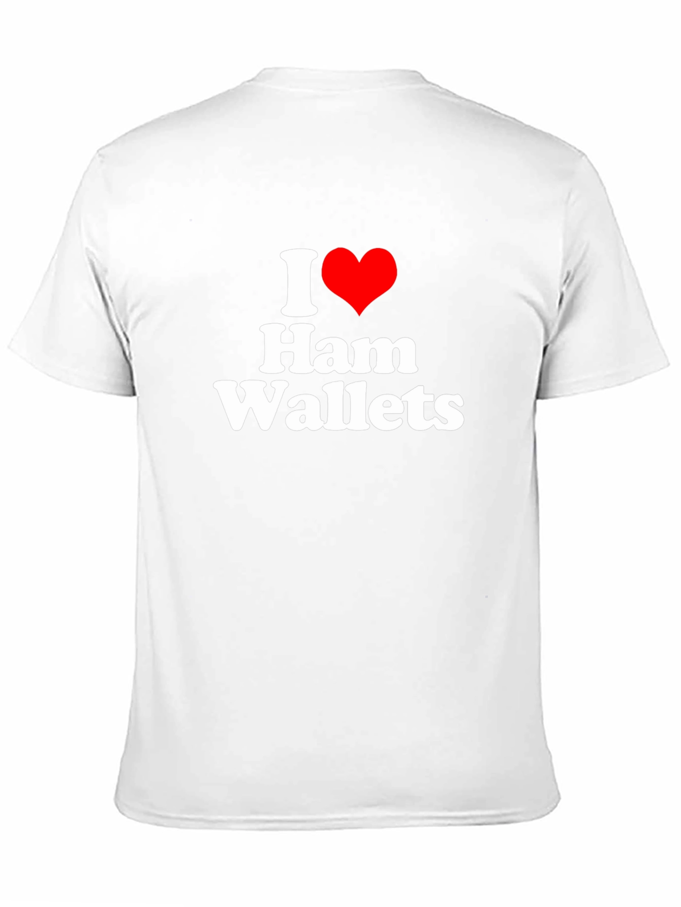 I Heart Ham Wallets Funny Graphic Tee