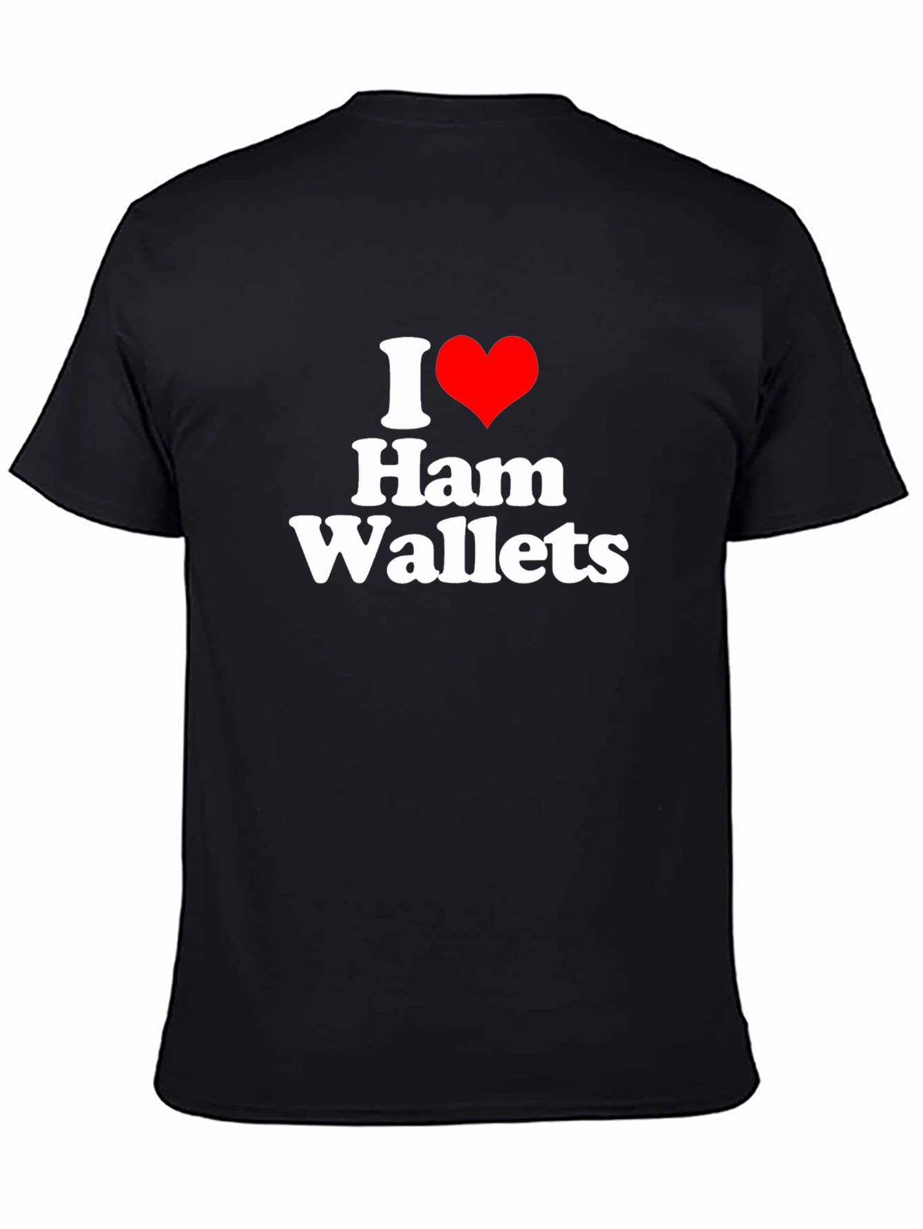 I Heart Ham Wallets Funny Graphic Tee