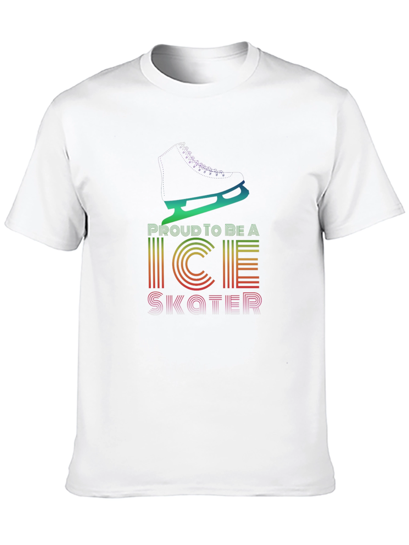 Proud Ice Skater Graphic Tee