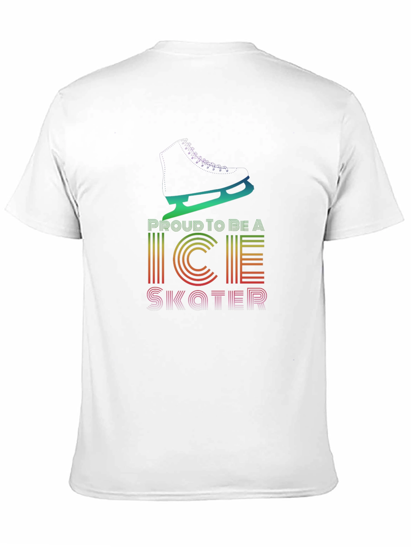 Proud Ice Skater Graphic Tee