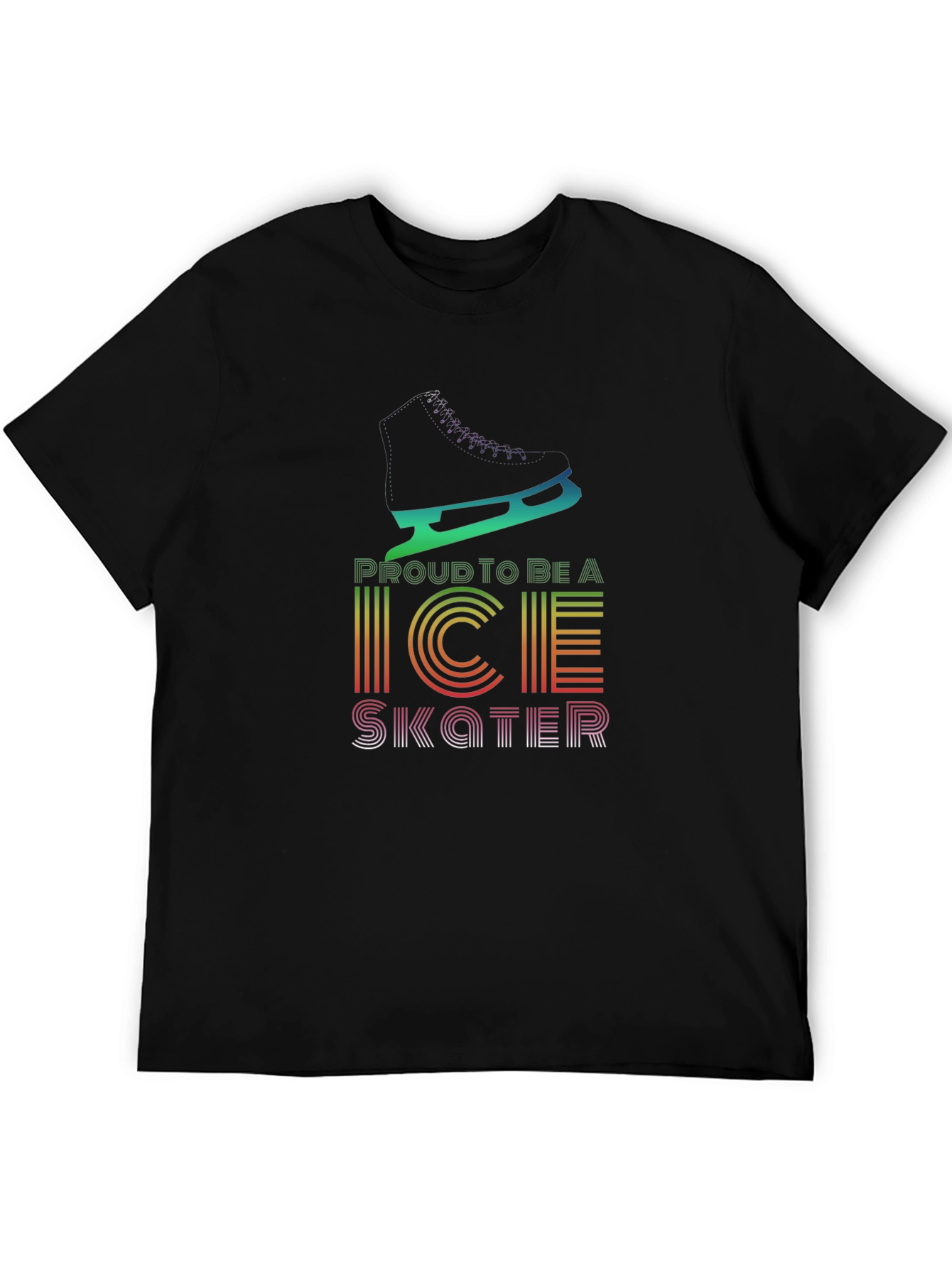Proud Ice Skater Graphic Tee