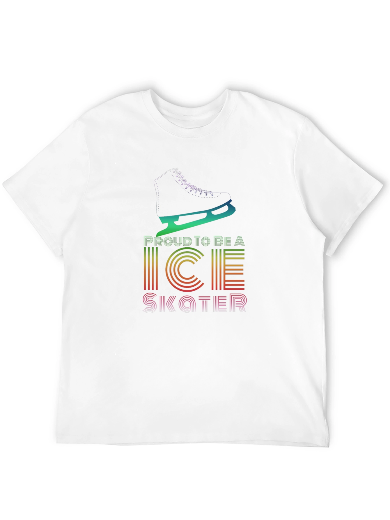 Proud Ice Skater Graphic Tee