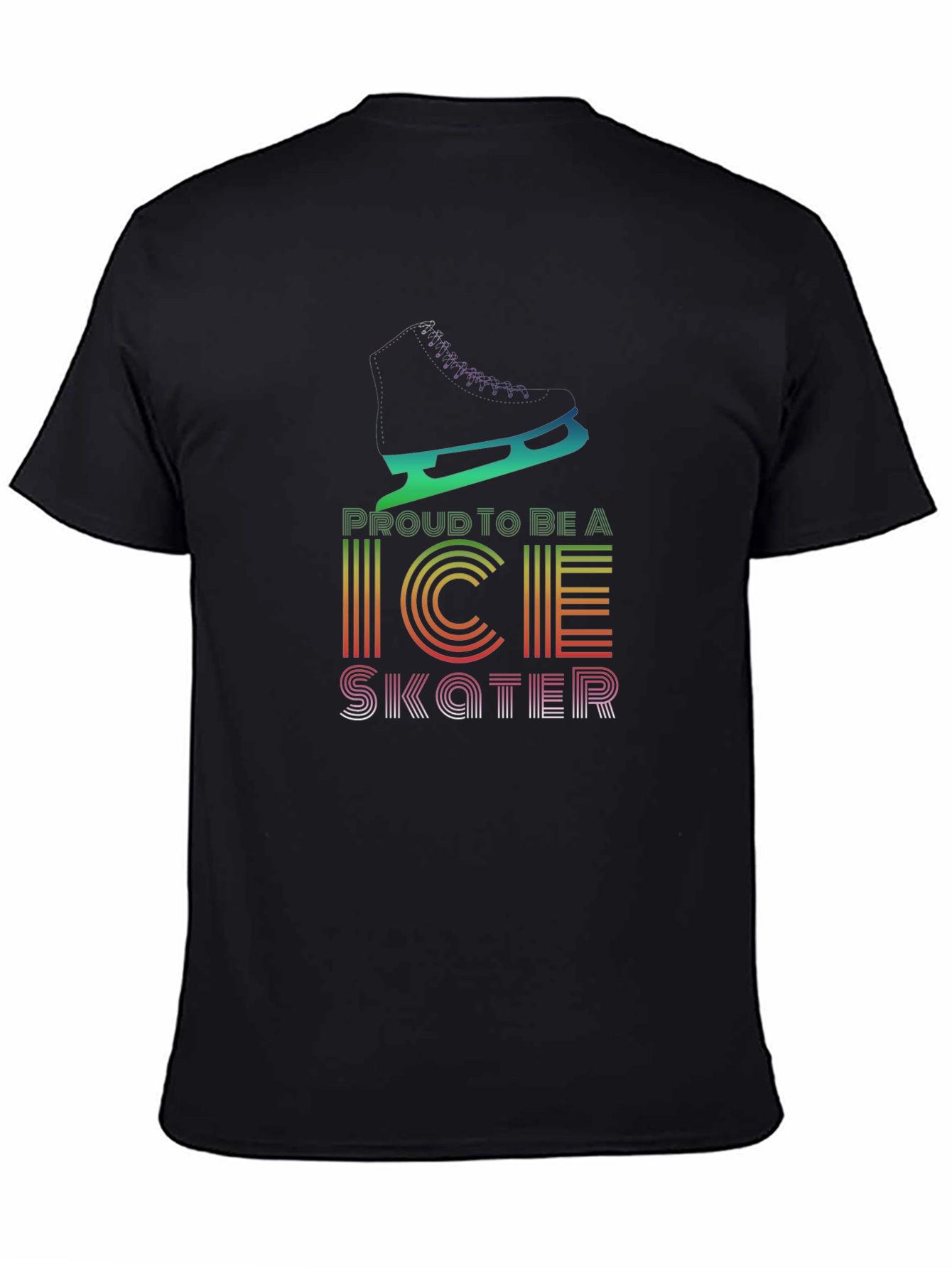 Proud Ice Skater Graphic Tee