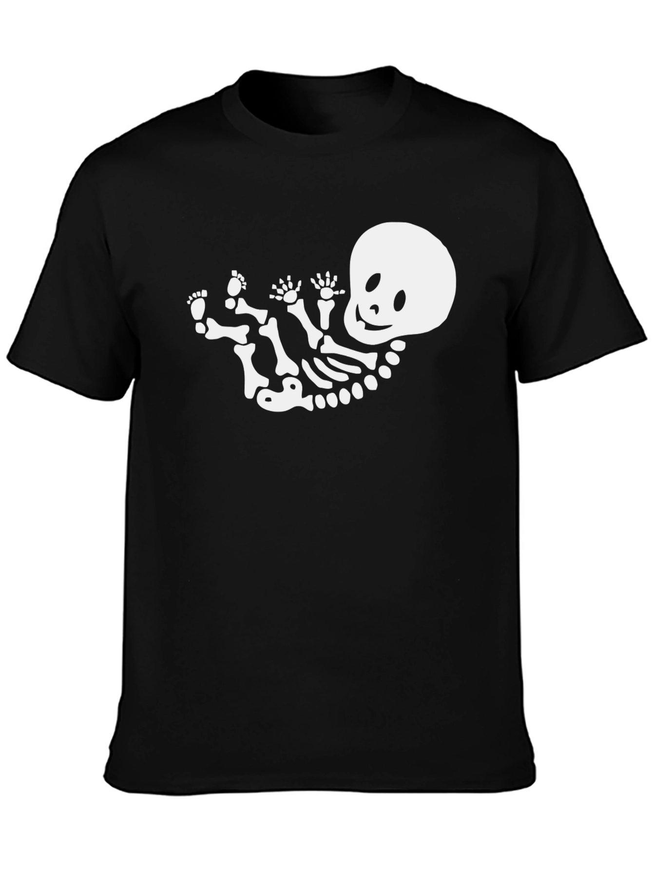 Skeleton Baby Tee - Halloween Fun
