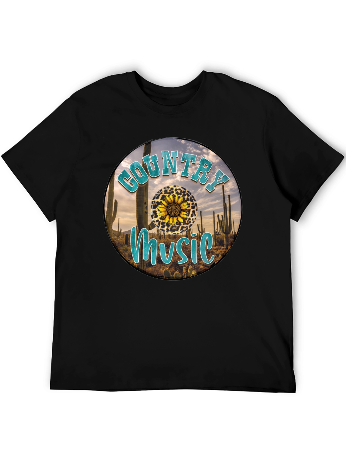 Country Music Graphic Tee - Desert Vibes