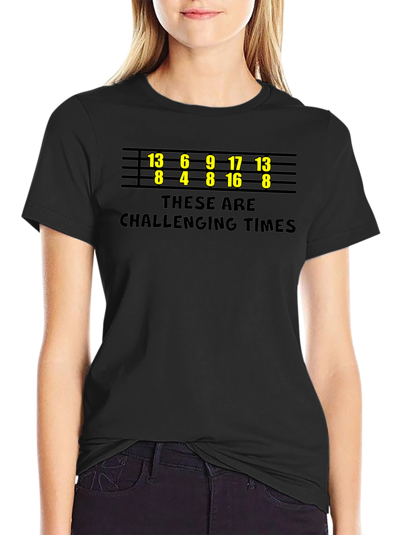 Challenging Times T-Shirt - Funny Bowling Numbers