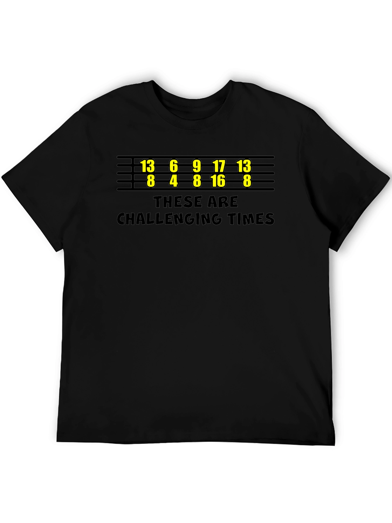Challenging Times T-Shirt - Funny Bowling Numbers