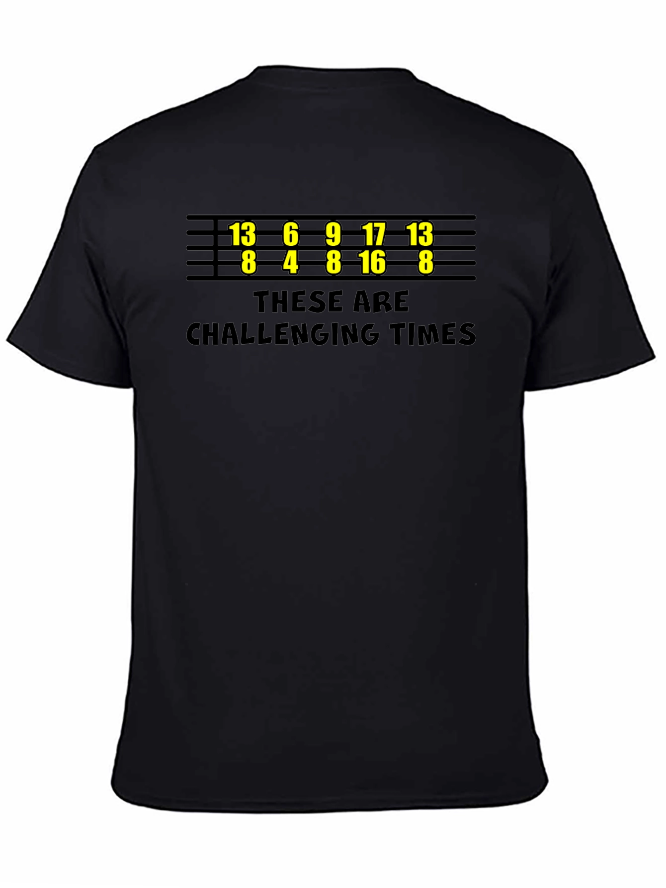 Challenging Times T-Shirt - Funny Bowling Numbers