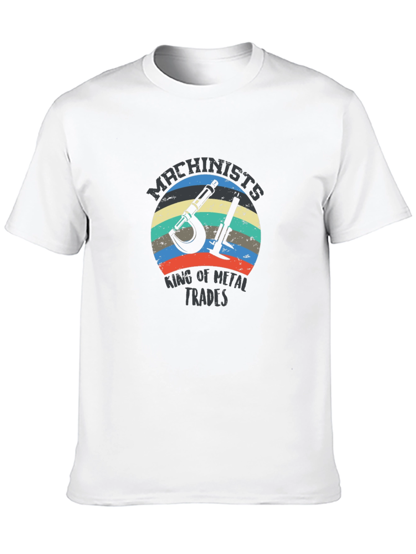 Machinists King of Metal Trades Black T-Shirt