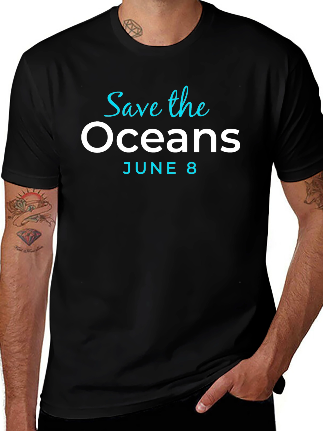 Save the Oceans T-Shirt - June 8th