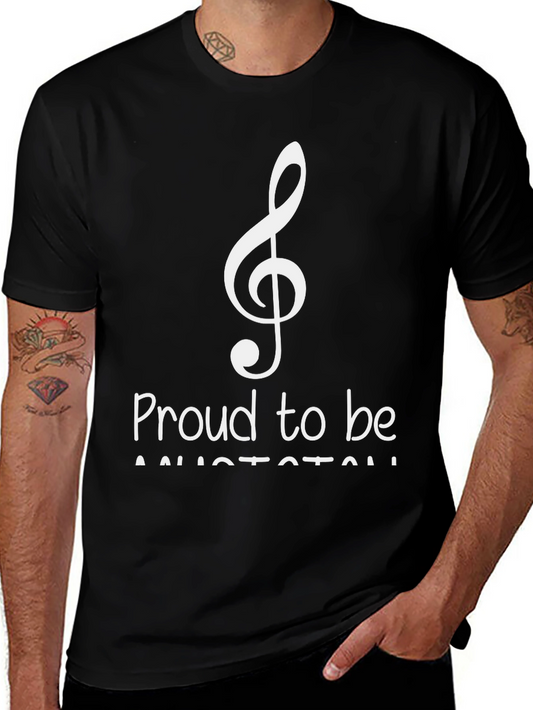 Proud Musician Treble Clef T-Shirt