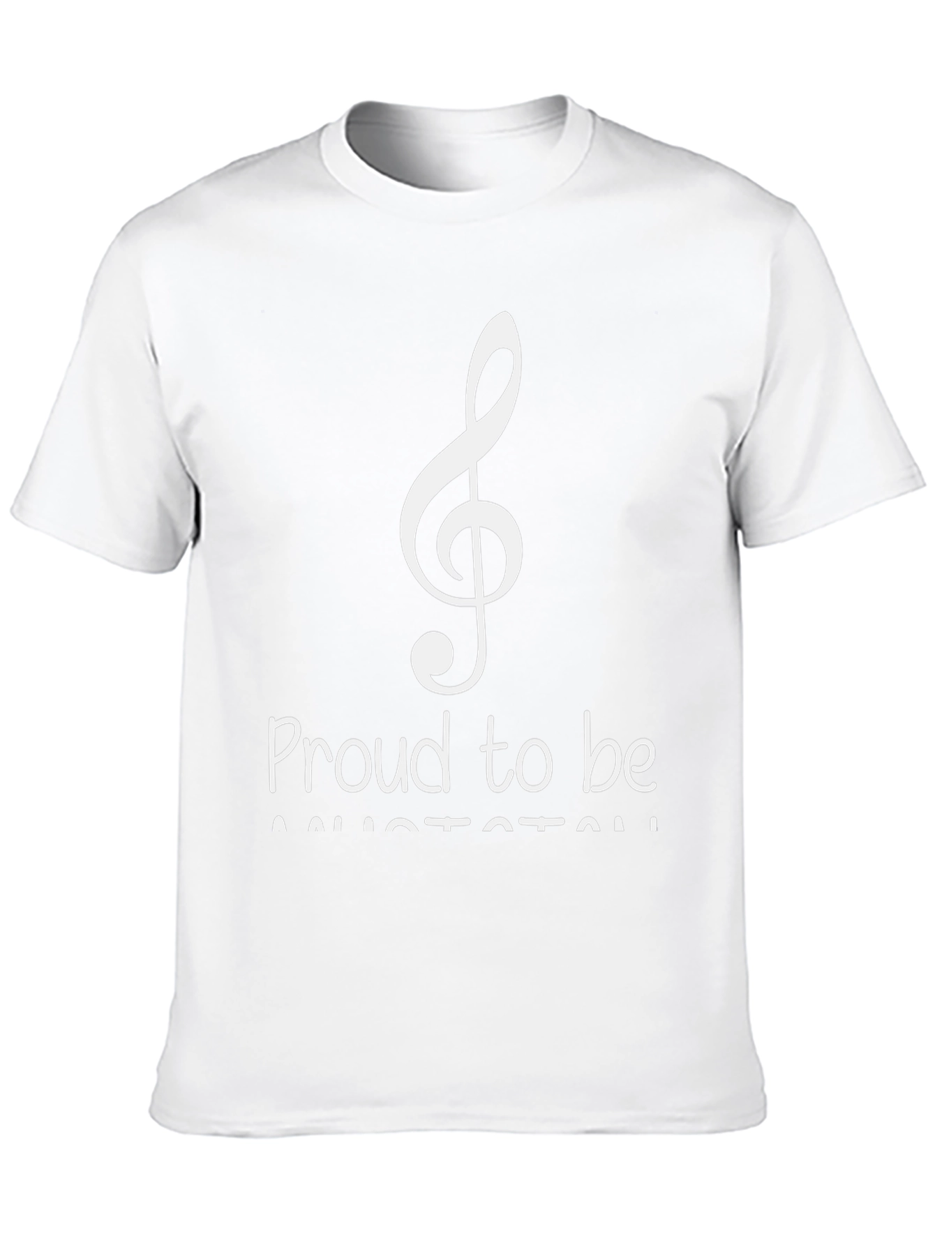 Proud Musician Treble Clef T-Shirt