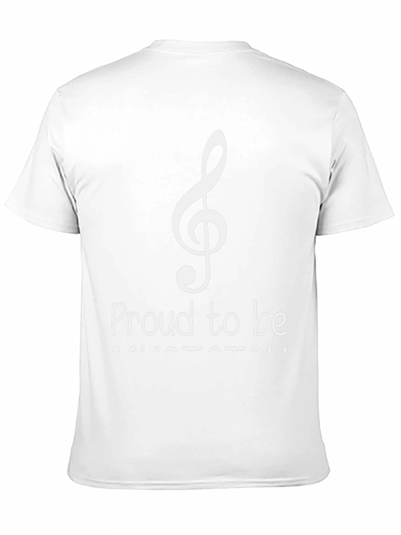 Proud Musician Treble Clef T-Shirt